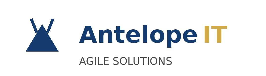 Final AI generated logo. Roundel with Antelope replaced by triangle and two sticks for antlers